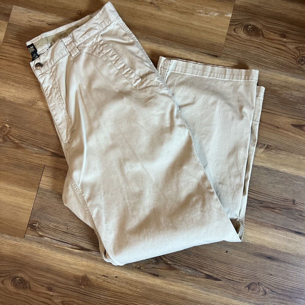 Mountain Khakis Men's 38 x 30 (29) Jackson Hole Tan Classic Straight Leg Pants